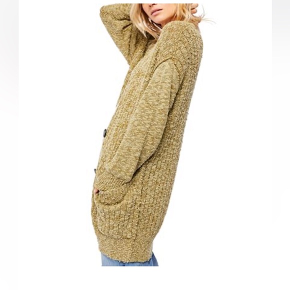 Sunset Drive Cardigan Sweater Oversized Free people - Picture 3 of 9